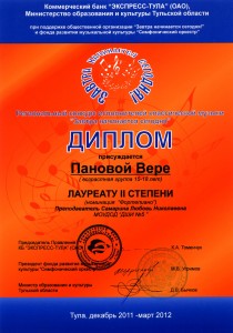Панова Вера
